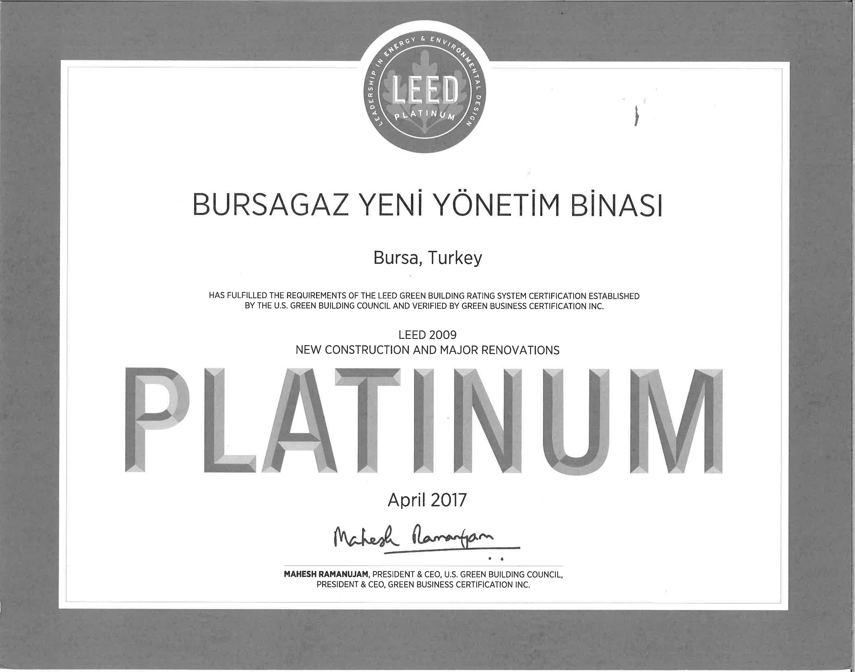 LEED PLATINUM